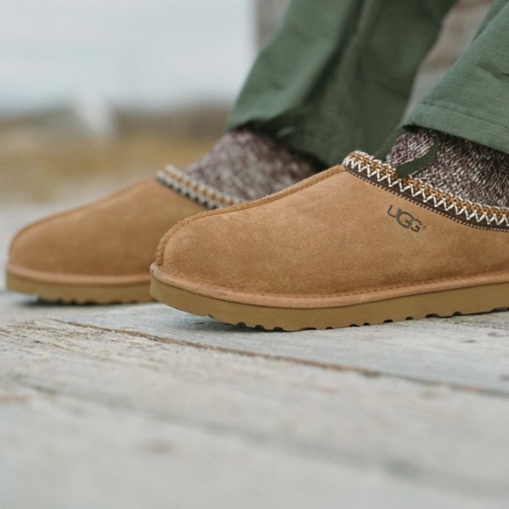 UGG “Tasman” grey house shoes slippers